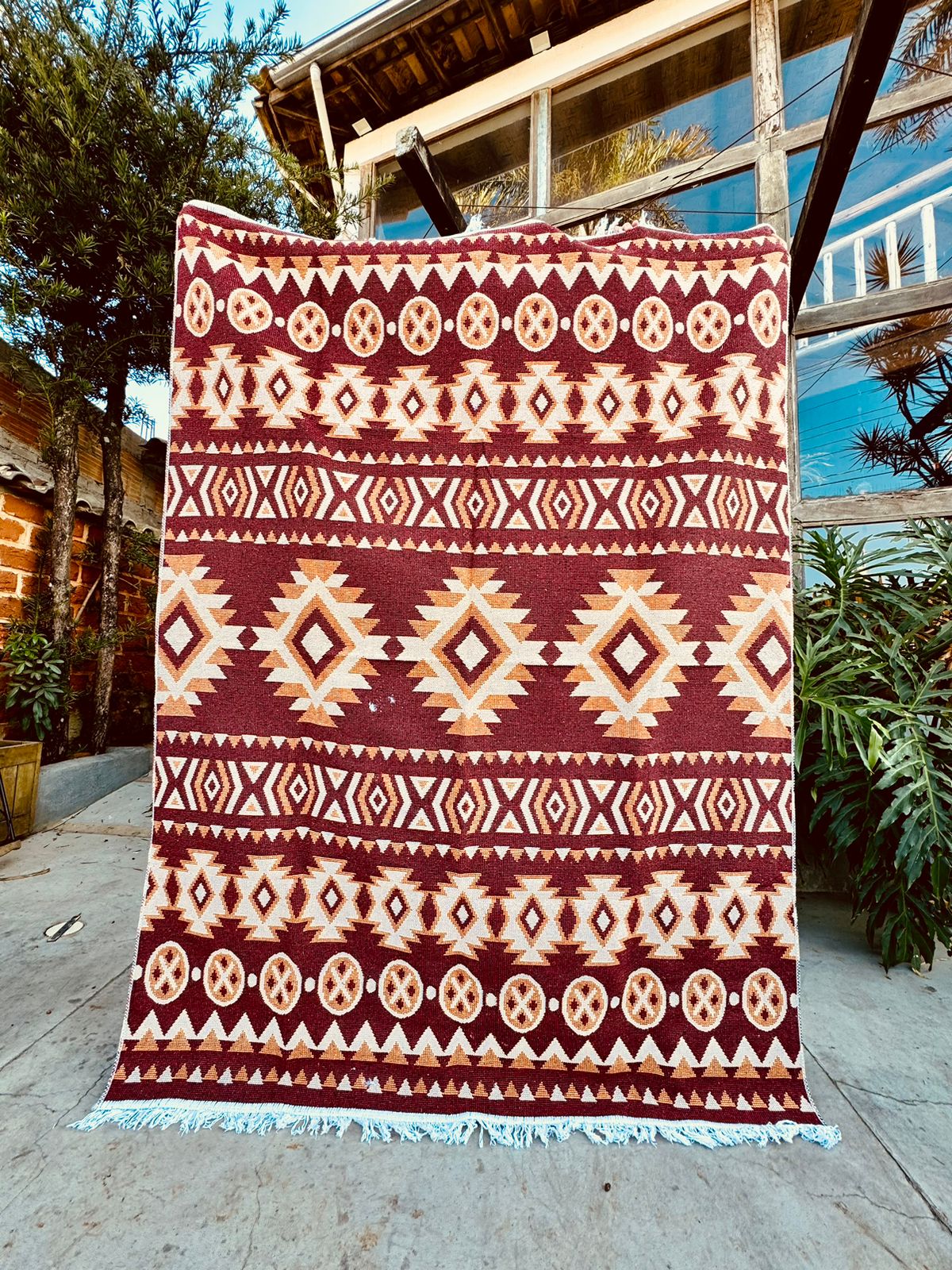 Tapete Kilim Izmir 2,40x3,00m Dupla Face