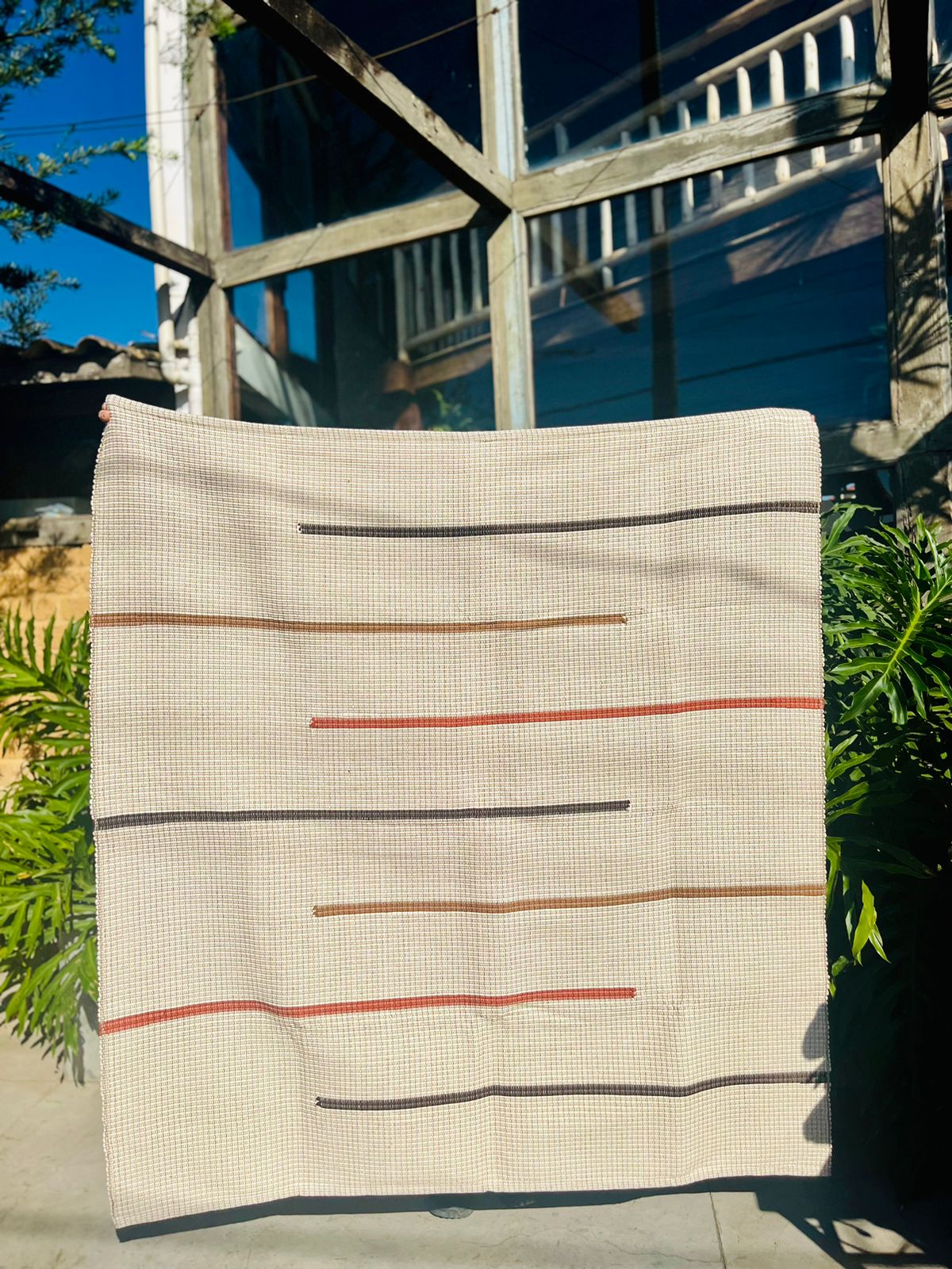 Tapete em Linha Capri Cru Tons Terrosos 1,50x1,50m