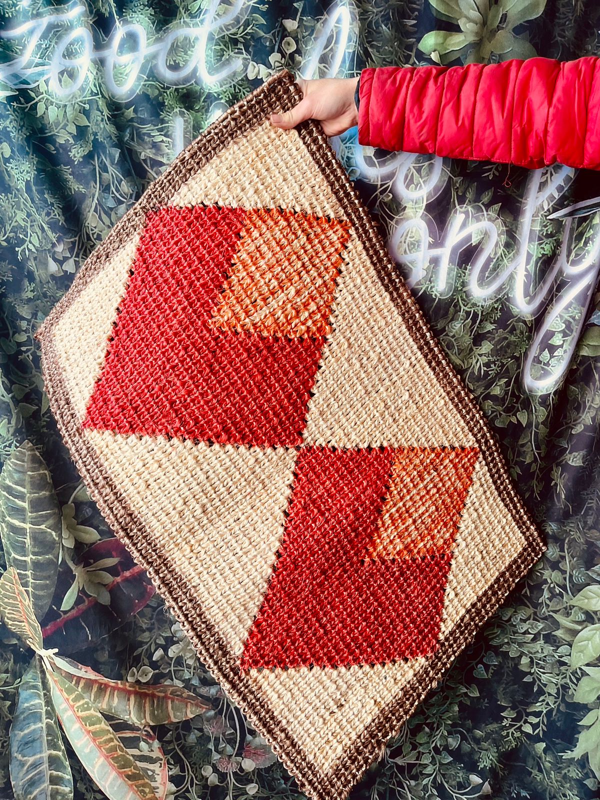 Kit 2x Capacho Sisal 0,5x0,8m