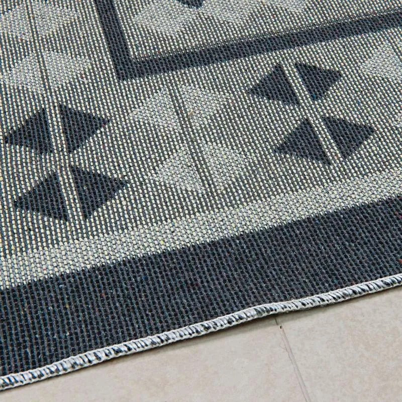 Tapete Passadeira Kilim Antep 60x180cm Cinza DES 006
