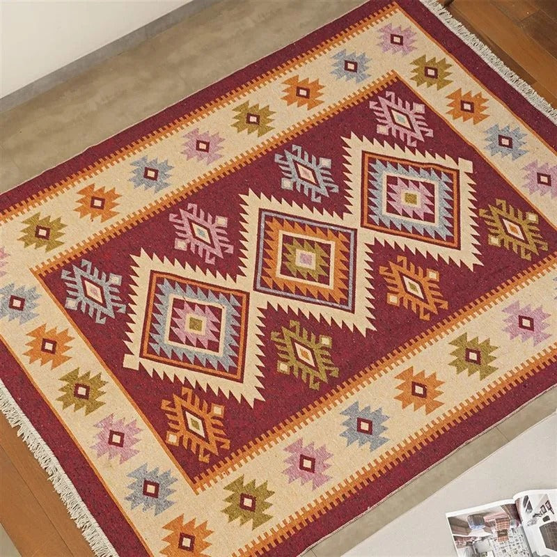 Tapete Kilim Antep 2,00x3,00m Vermelho DES 002