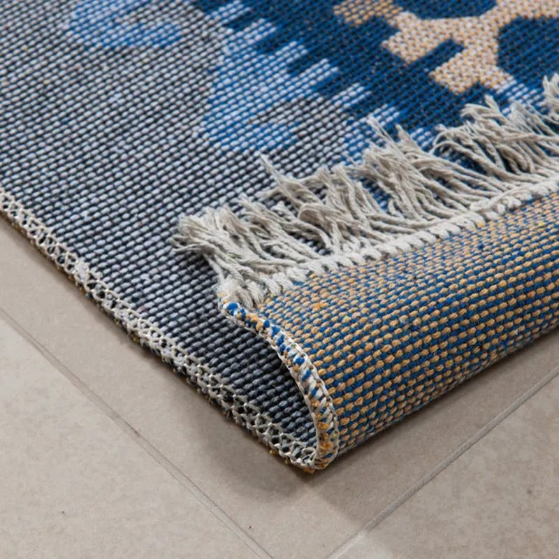 Tapete Kilim Antep 1,00x1,50m Azul DES 003