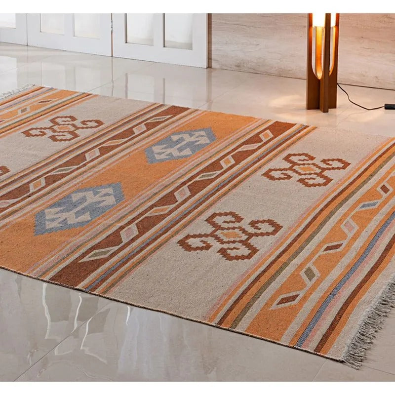 Tapete Kilim Antep 1,50x2,00m Vermelho DES 002