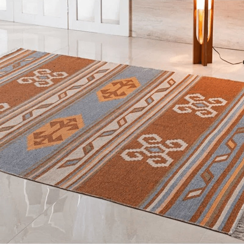 Tapete Kilim Antep 1,50x2,00m Vermelho DES 002