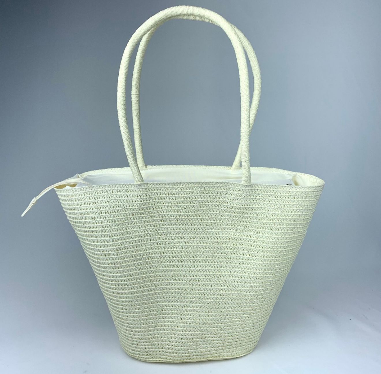 Bolsa Tote Balde de Praia Palha