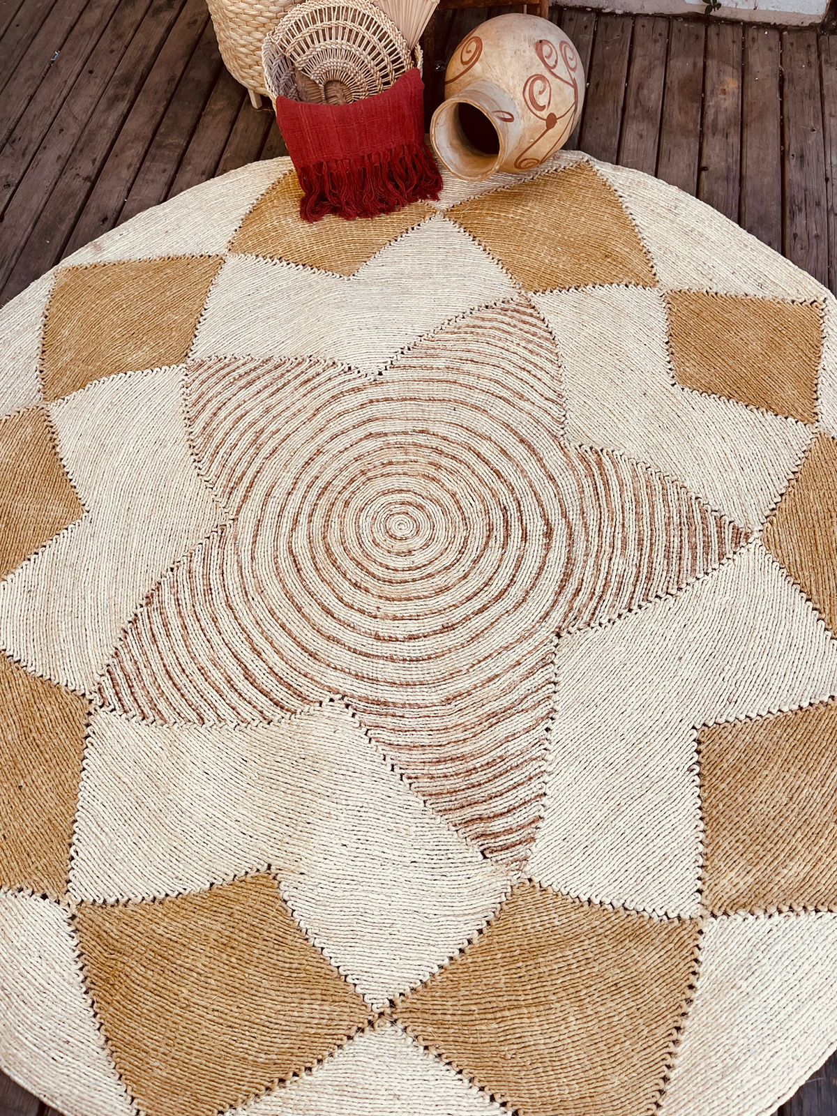 Tapete Sisal Redondo 2,0m