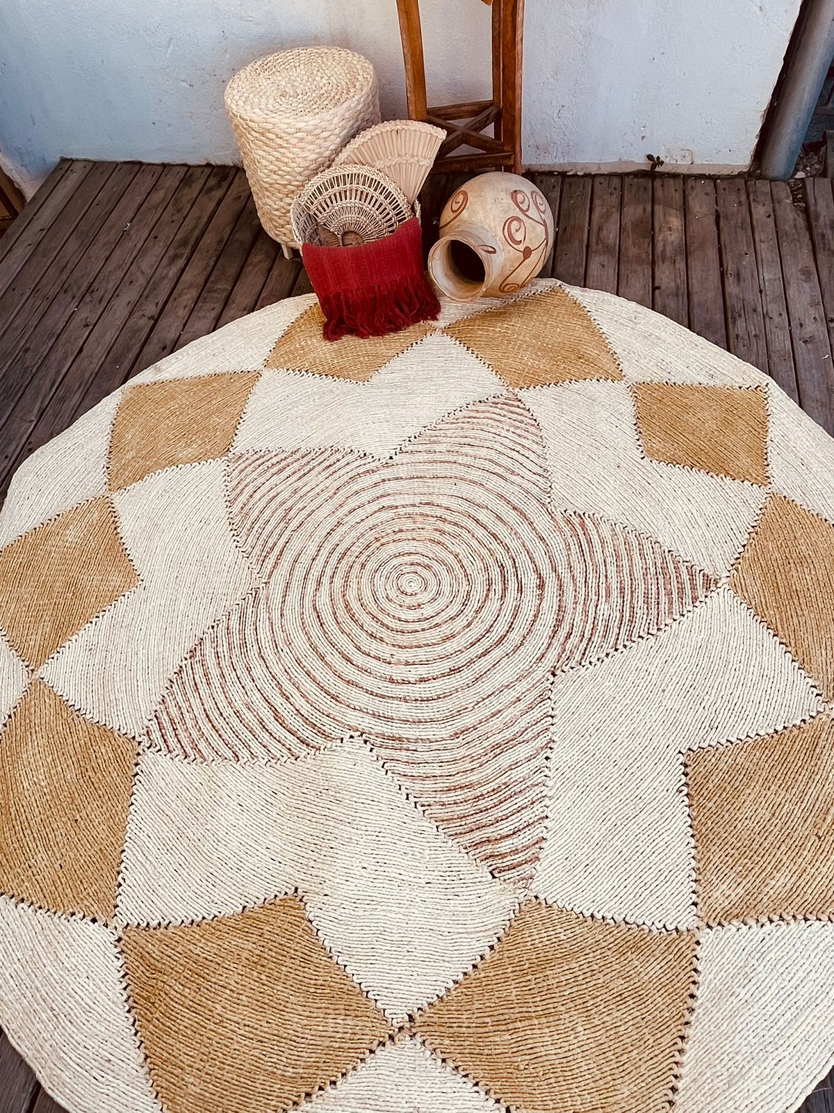 Tapete Sisal Redondo 2,0m
