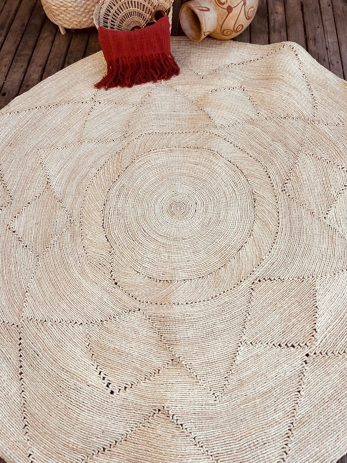 Tapete Sisal Redondo 2,0m
