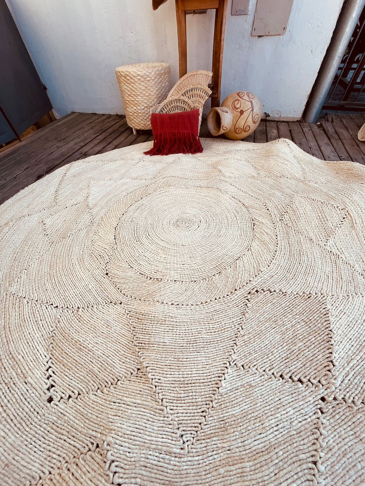 Tapete Sisal Redondo 2,0m