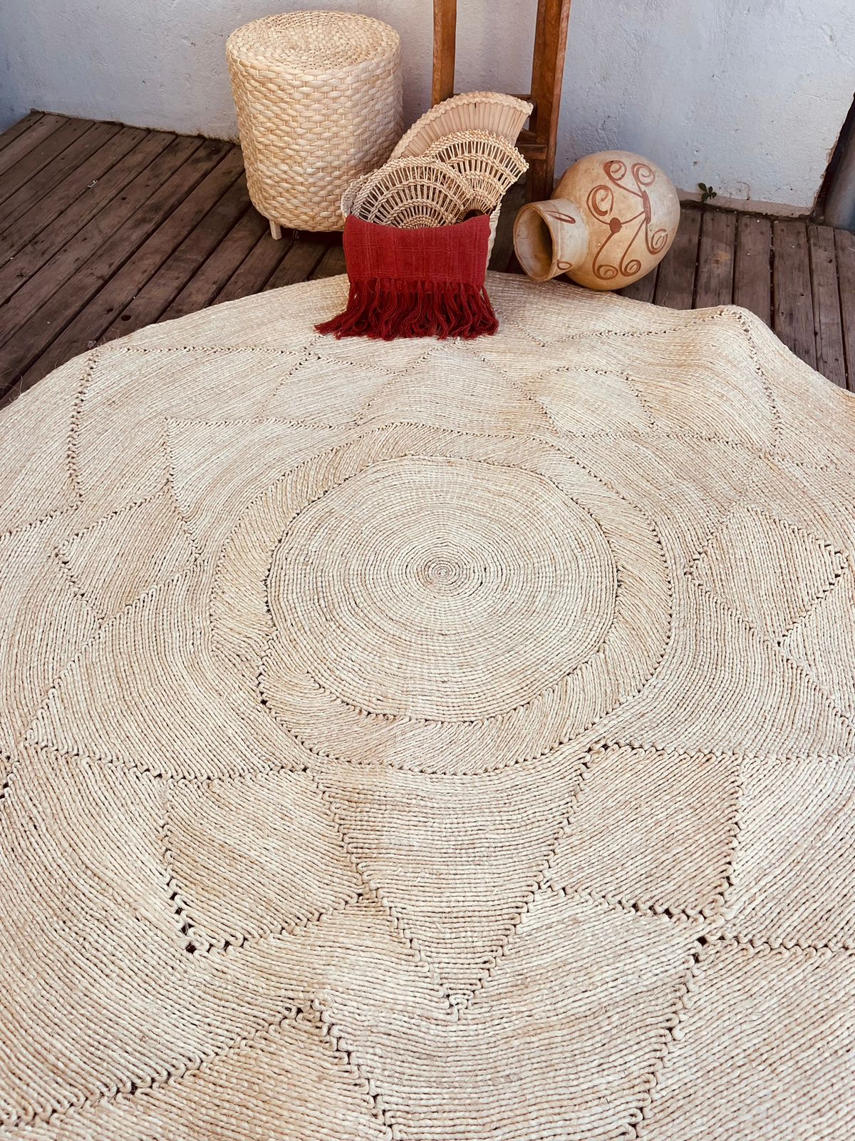 Tapete Sisal Redondo 2,0m