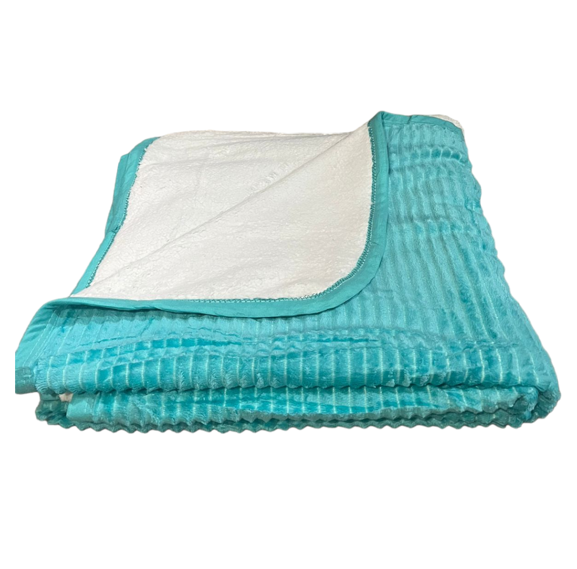 Manta Microfibra Sherpa Pelo Carneiro Lisa Tifanny