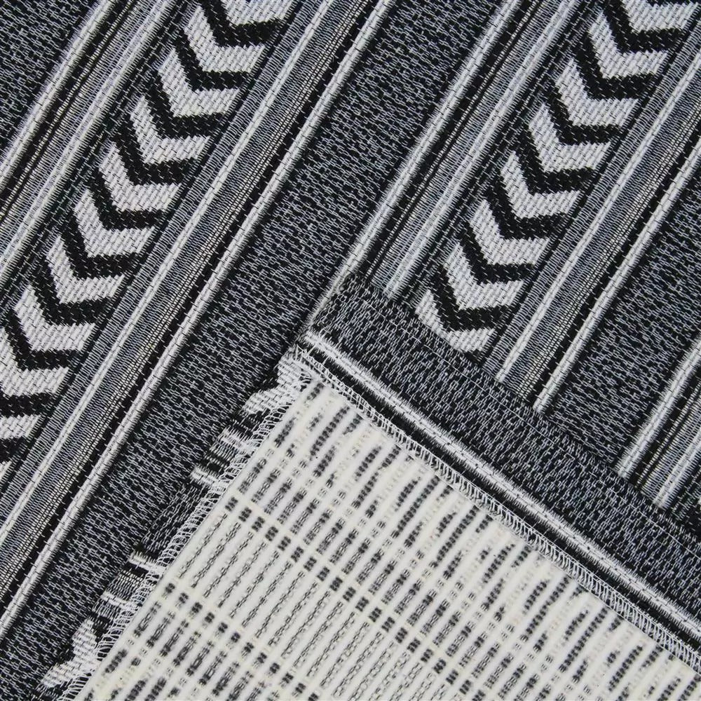 Tapete Verona Antiderrapante Preto 1,32mx2,00m