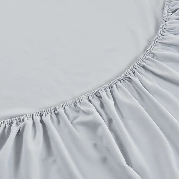Jogo de Cama Jolitex Lençol King 3 Peças Cinza Riscado