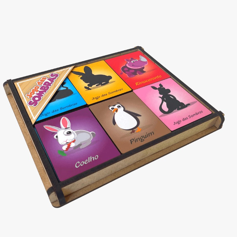 Brinquedo Jogo das Sombras Pedagógico