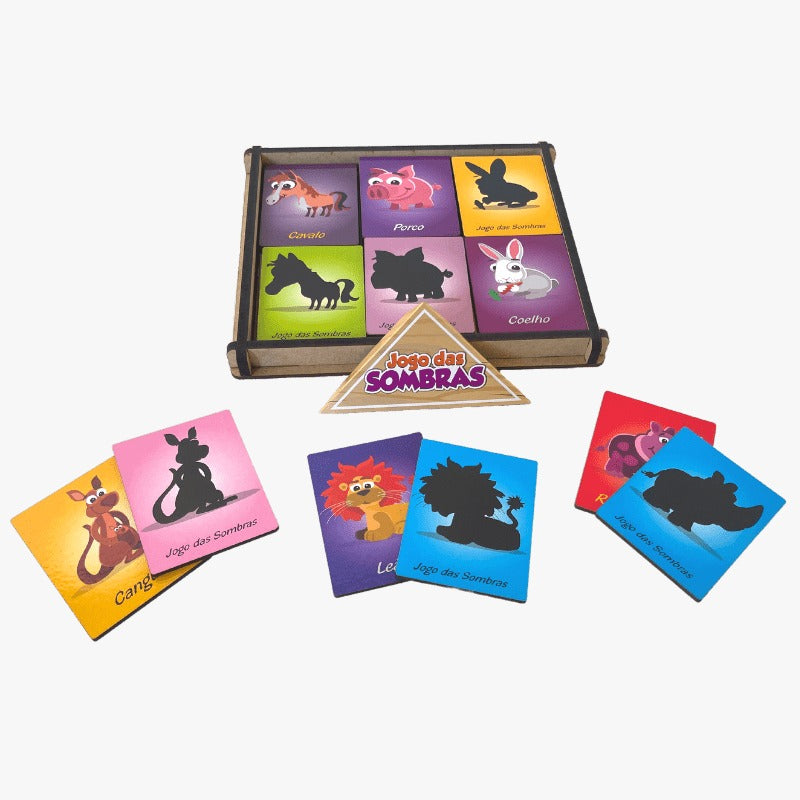Brinquedo Jogo das Sombras Pedagógico
