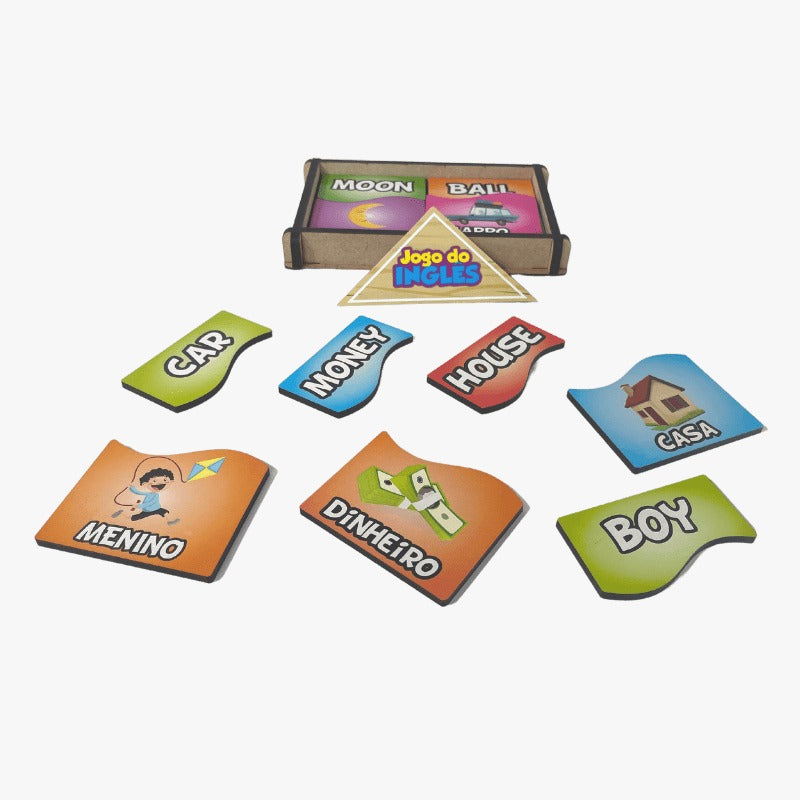 Brinquedo Jogo do Inglês Pedagógico
