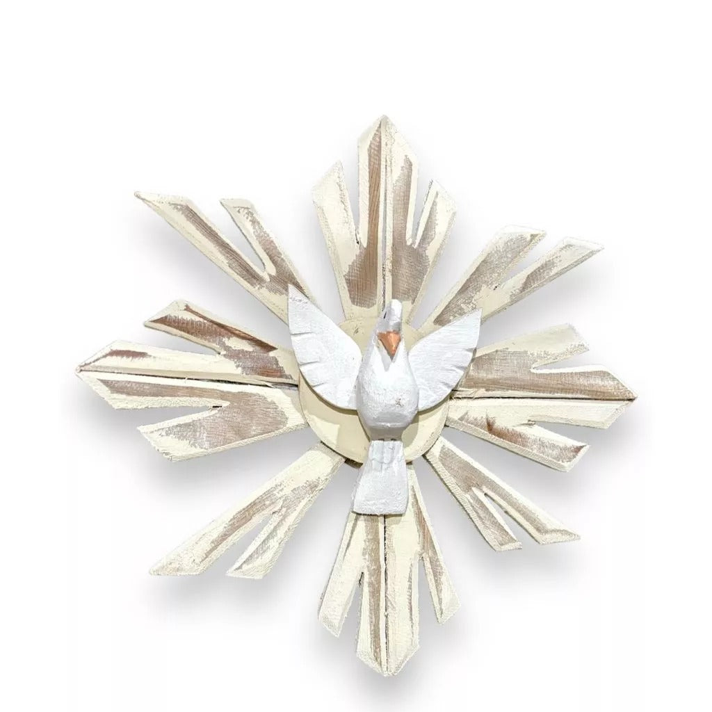 Divino Espírito Santo Madeira Branco P