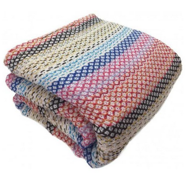 Colcha Indiana Solteiro Branca