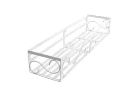 Suporte Plantas Jardineira em Ferro Branca 60cm