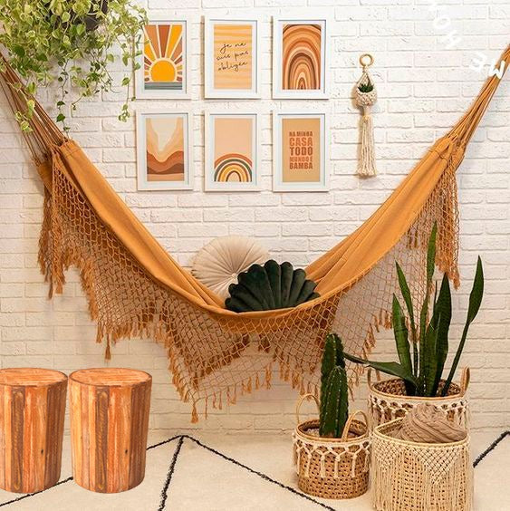 Banco Redondo Ripado Neutro