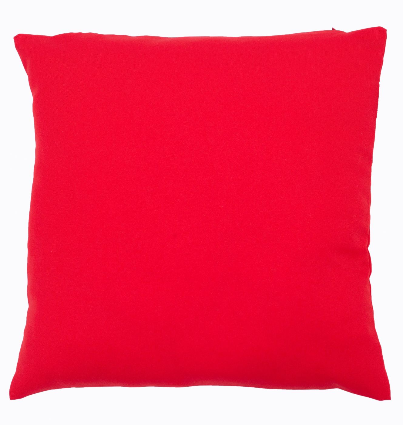 Capa de Almofada Oxford Lisa Vermelha 45x45 ou 65x65