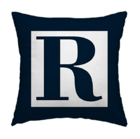 Capa de Almofada Letras