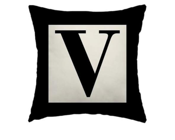 Capa de Almofada Letras