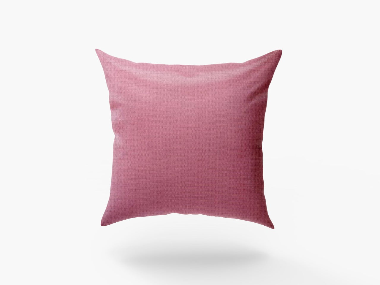 Capa de Almofada Suede Lisa Rosa Clara 45x45