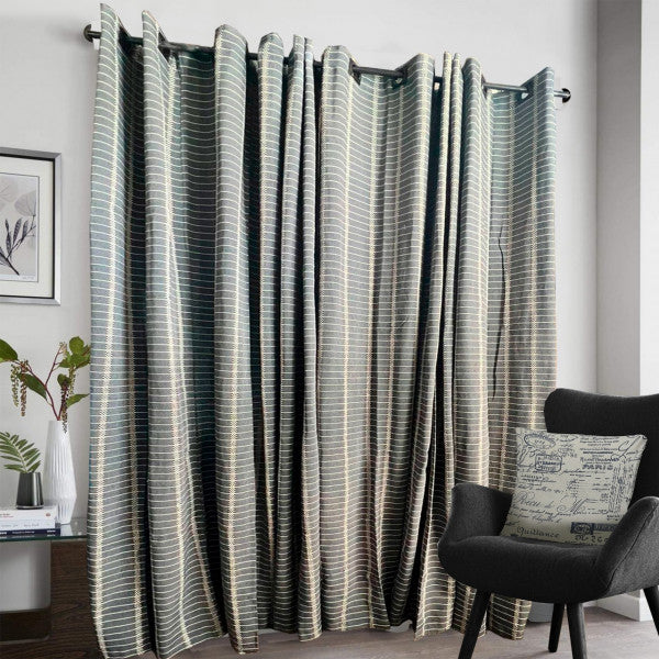 Cortina Algodão Havana Preta 2,6mx4,0m