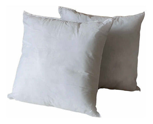 Kit 2 Enchimentos Para Almofada Flocos 45x45 cm