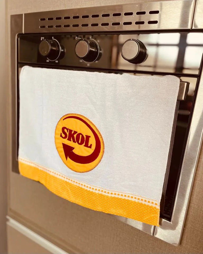 Pano de Prato Cerveja Skol