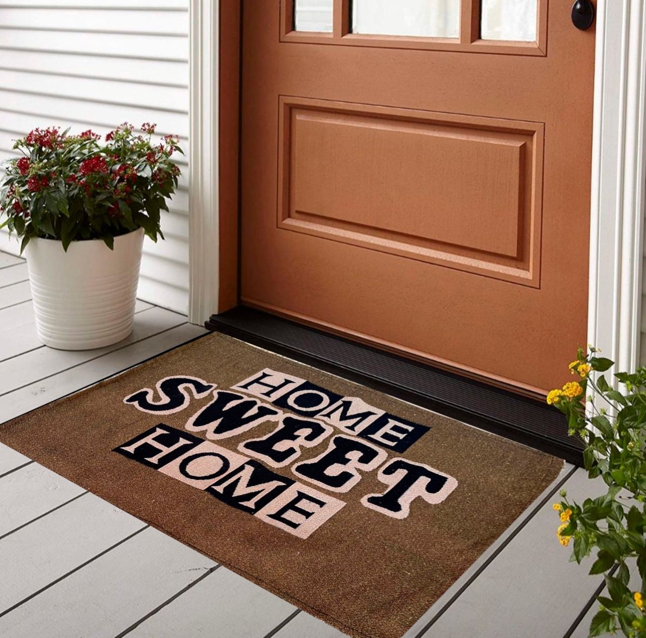 Capacho Tapete Entrada Home Sweet Home