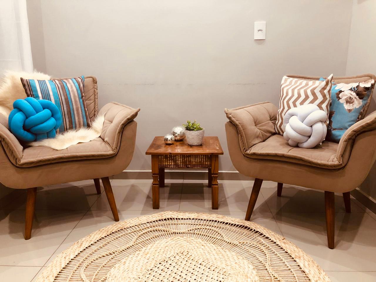 Tapete de Palha Redondo Vazado 120cm