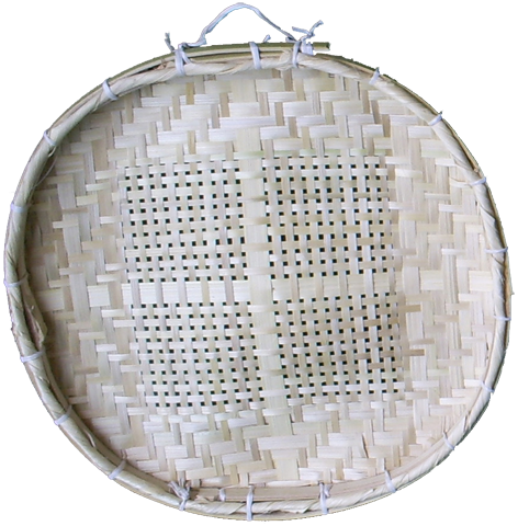Peneira de Palha Artesanal Mineira Para Decoração