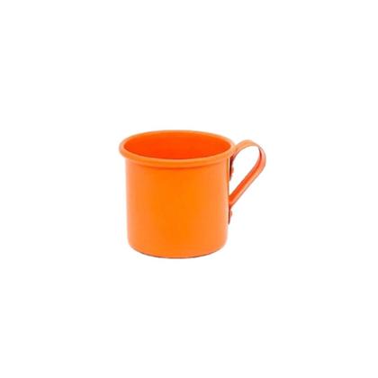 Caneca Colorida Alumínio Laranja