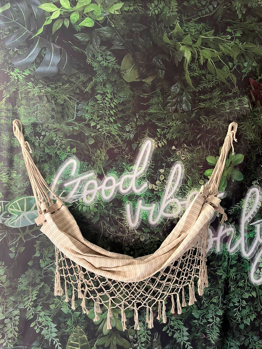 Rede Infantil para Bebês / Rede para Pets Bege