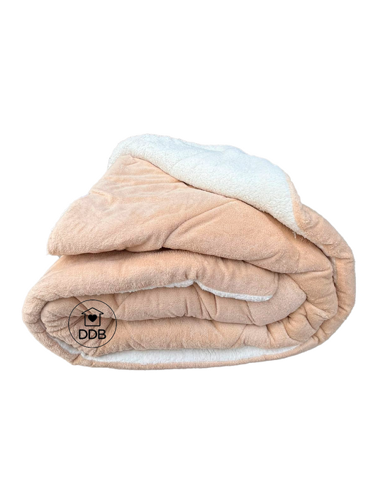 Coberdrom 2,20x2,40 com Sherpa Bege