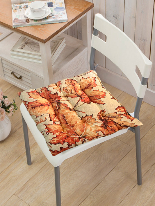 Almofada para Cadeira Futon Gorgurinho Estampado Folhas