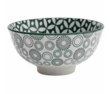Bowl Decorativo em Cerâmica Verde P