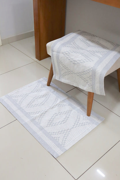 Tapete 46X67cm Egito Cinza
