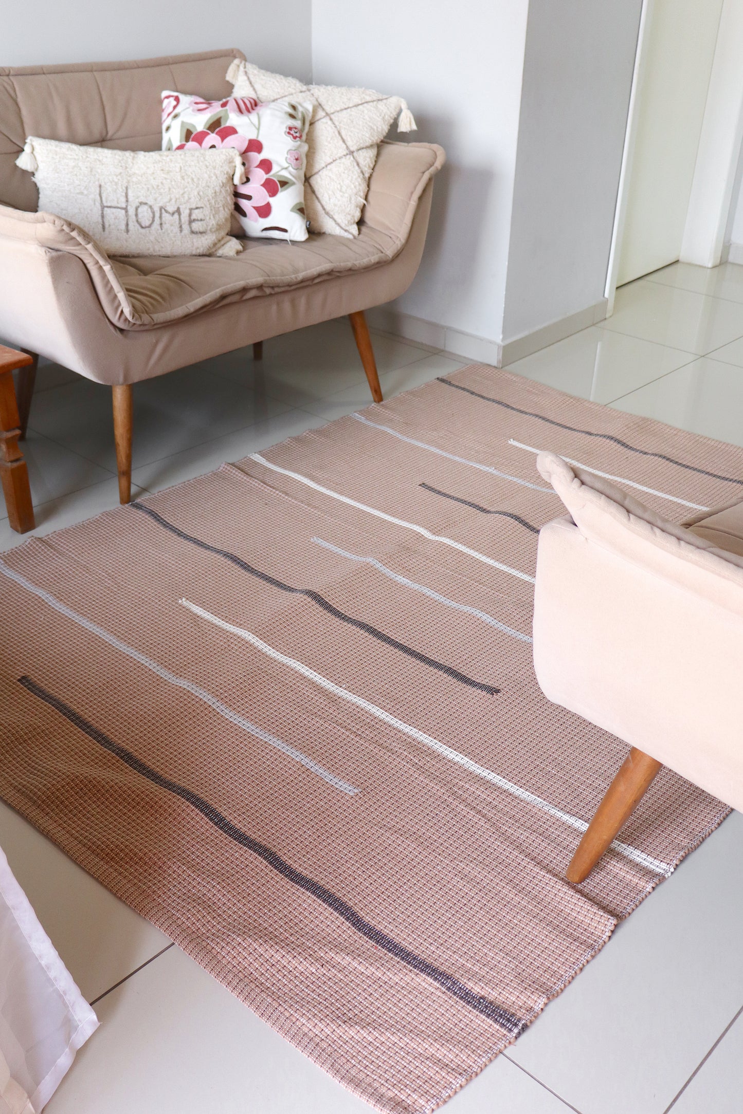 Tapete em Linha Capri Marrom 2,00x3,00m