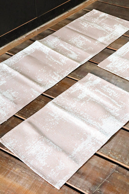 Jogo de Passadeira Emborrachado Velvet Nude