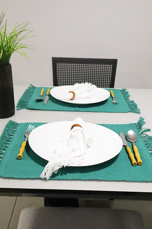 Par Lugar Americano Linha com Fio Lurex Tifanny