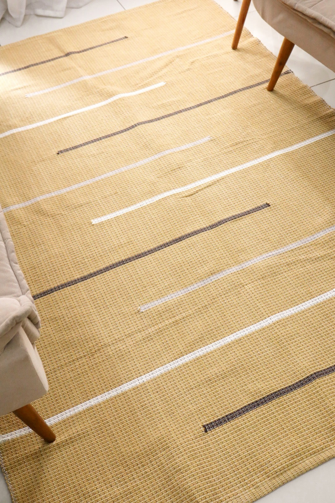 Tapete em Linha Capri Amarelo 1,50x2,00m