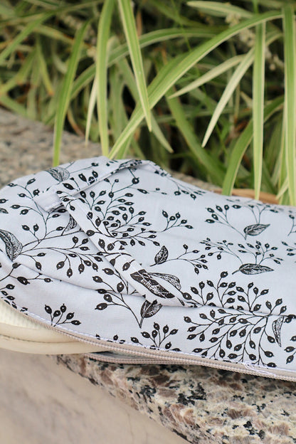 Necessaire Porta Chinelos Ramos Pretos