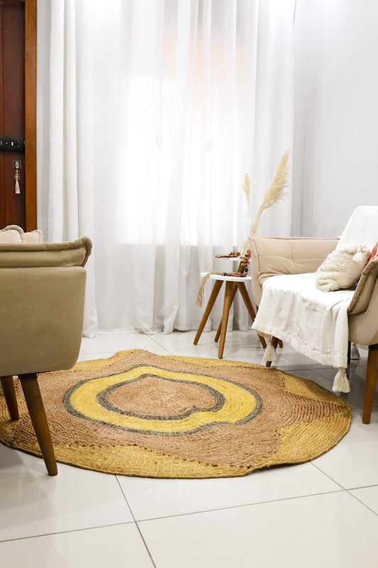 Tapete Sisal Redondo 1,5m EST012