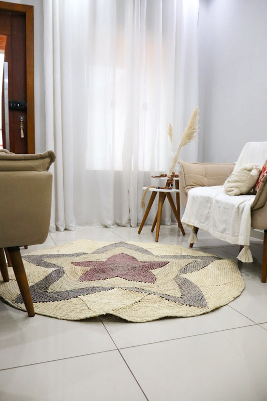 Tapete Sisal Redondo 1,5m EST013