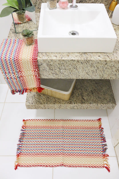 Kit 2 Peças de Lavabo Coroa Colorido