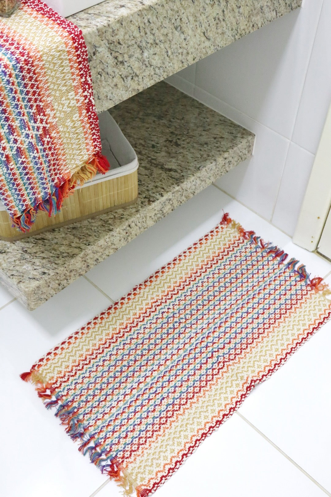 Kit 2 Peças de Lavabo Coroa Colorido