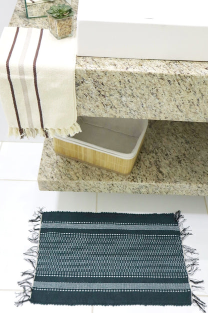 Kit 2 Peças de Lavabo Comum Verde Musgo